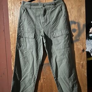 Madewell Green Cargo Pants